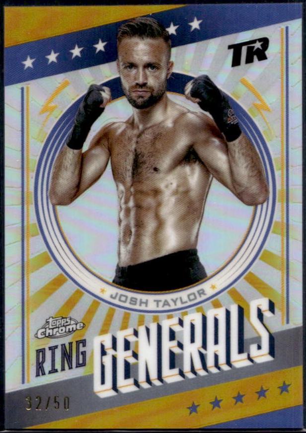 Josh Taylor [Gold Refractor] #RG-15