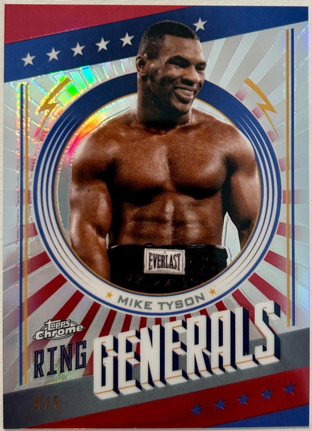 Mike Tyson [Red Refractor] #RG-4