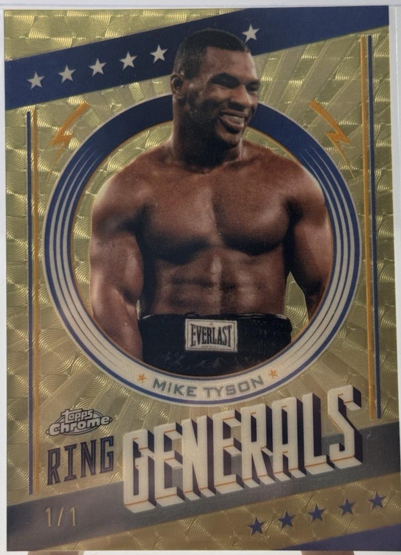 Mike Tyson [Superfractor] #RG-4