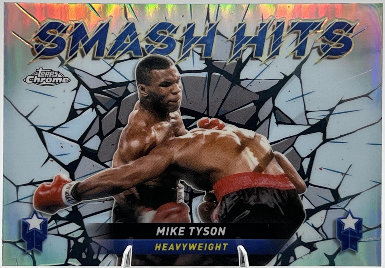 Mike Tyson [Orange Refractor] #SH-4