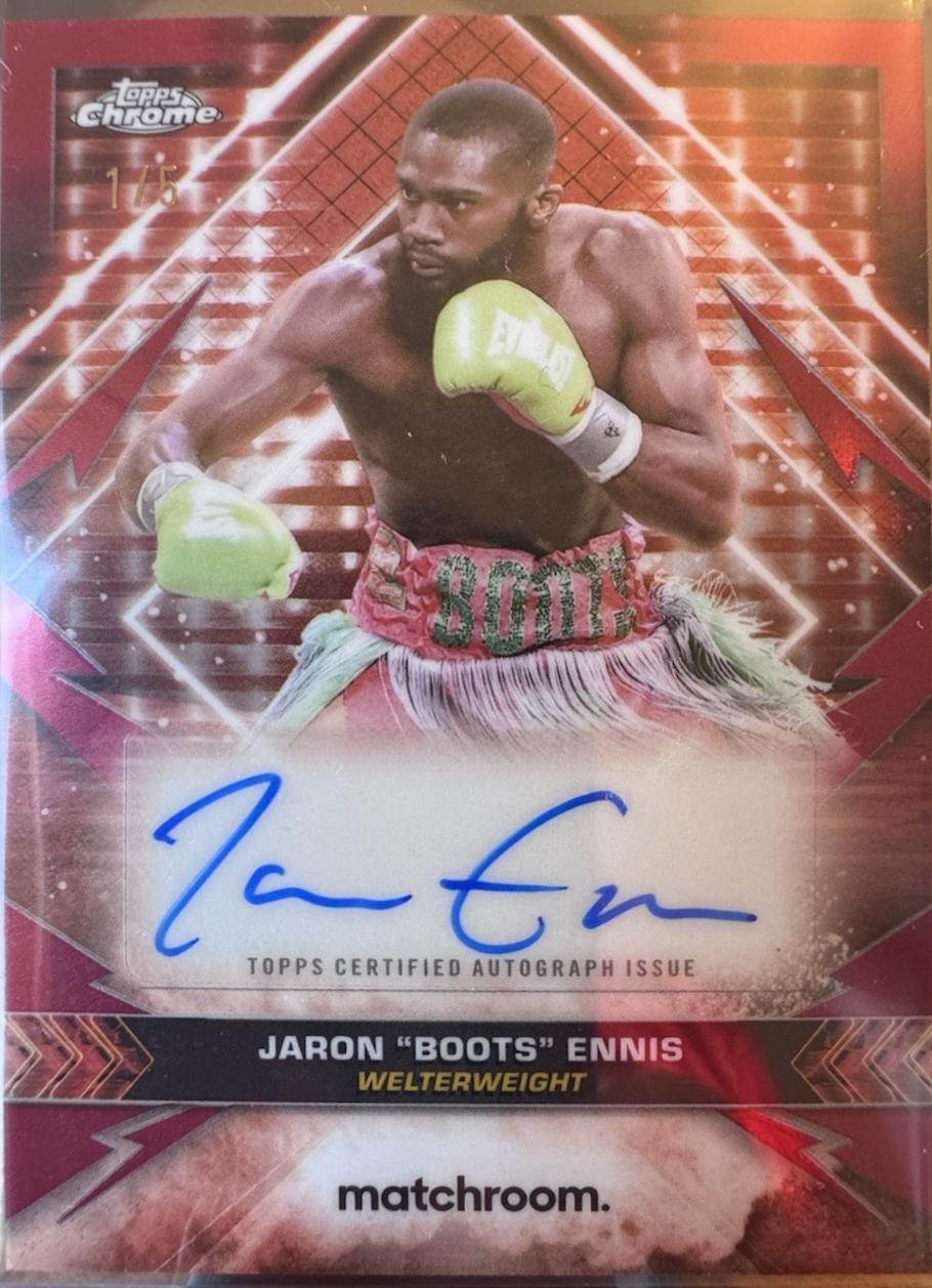 Jaron Boots Ennis [Red Refractor] #CAS-JE