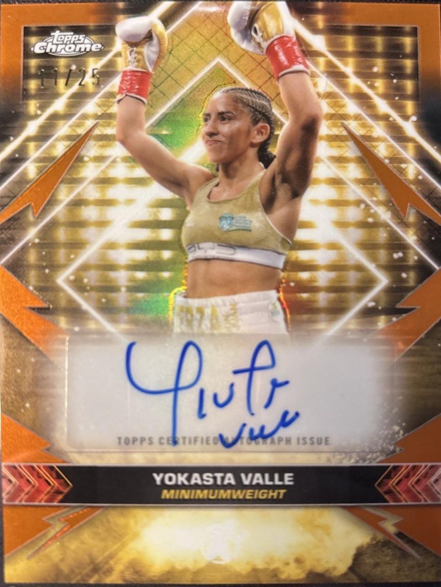 Yokasta Valle [Orange Refractor] #CAS-YV