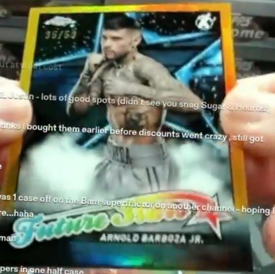 Arnold Barboza Jr. [Gold Refractor] #FS-10