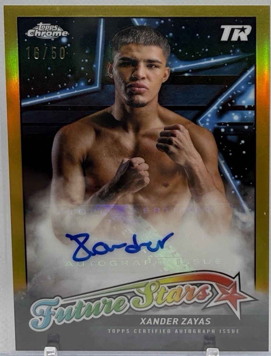 Xander Zayas [Gold Refractor] #FSA-XZ