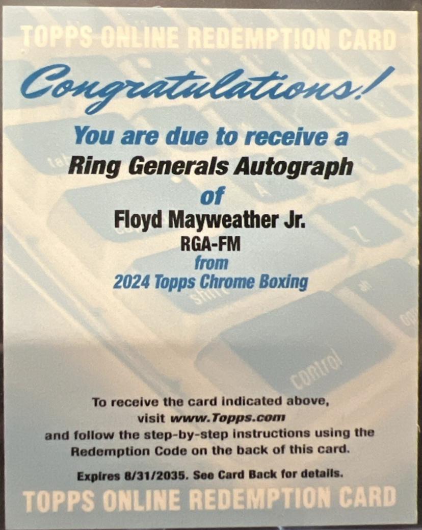Floyd Mayweather Jr. #RGA-FM