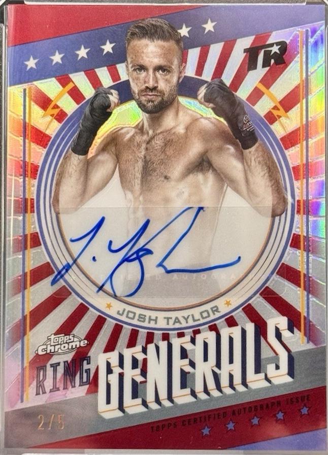 Josh Taylor [Red Refractor] #RGA-JT
