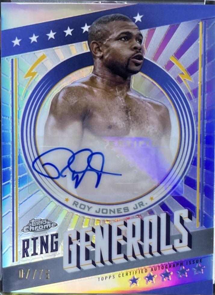 Roy Jones Jr. [Orange Refractor] #RGA-RJ