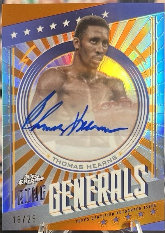 Thomas Hearns [Orange Refractor] #RGA-TH
