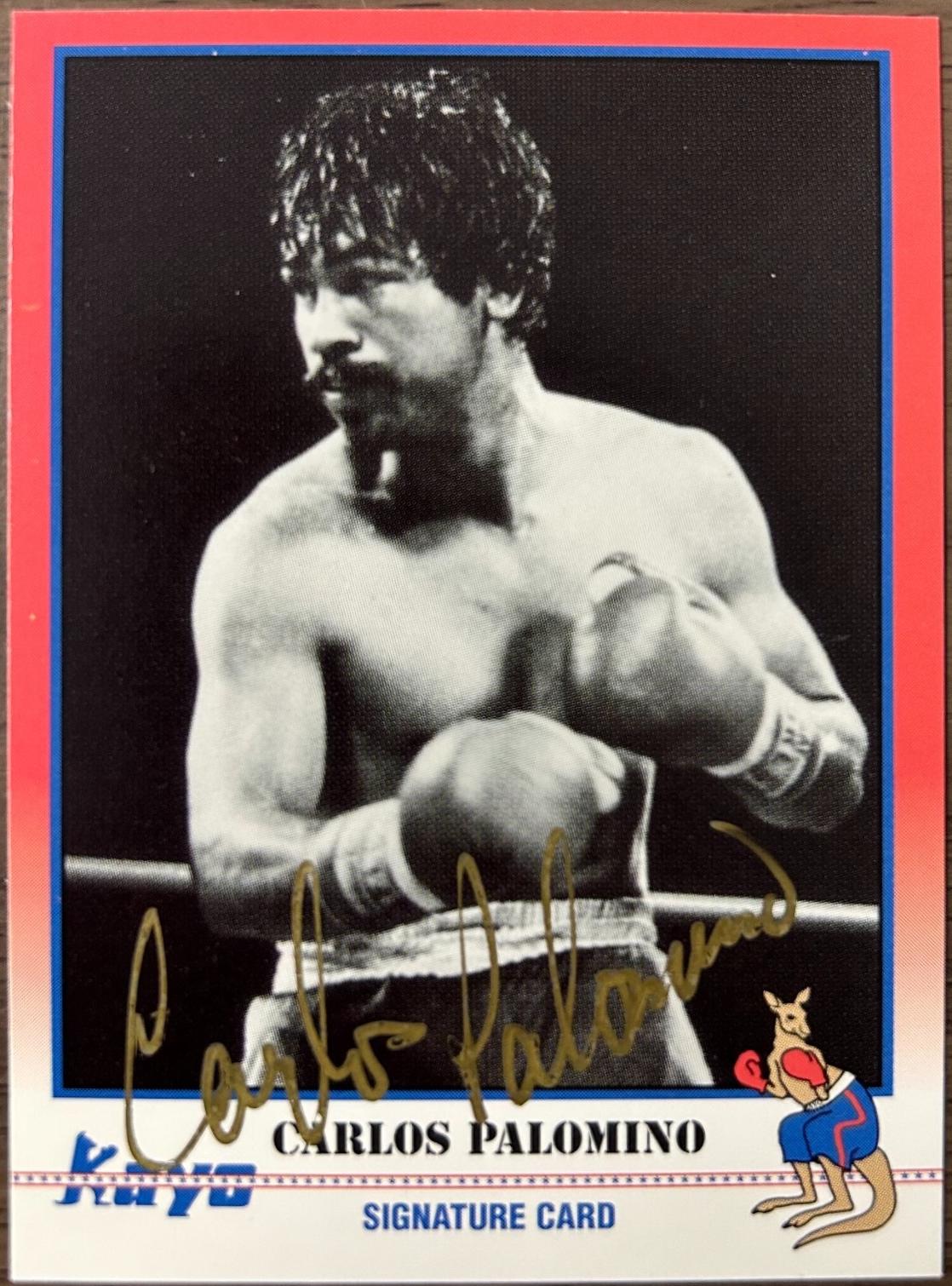 Carlos Palomino [Signature] #190