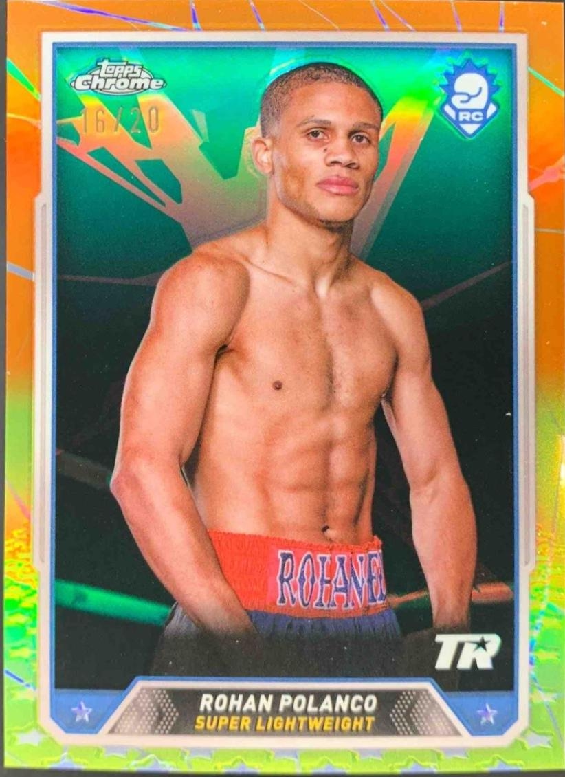 Rohan Polanco [Orange Yellow Chromafractor] #30