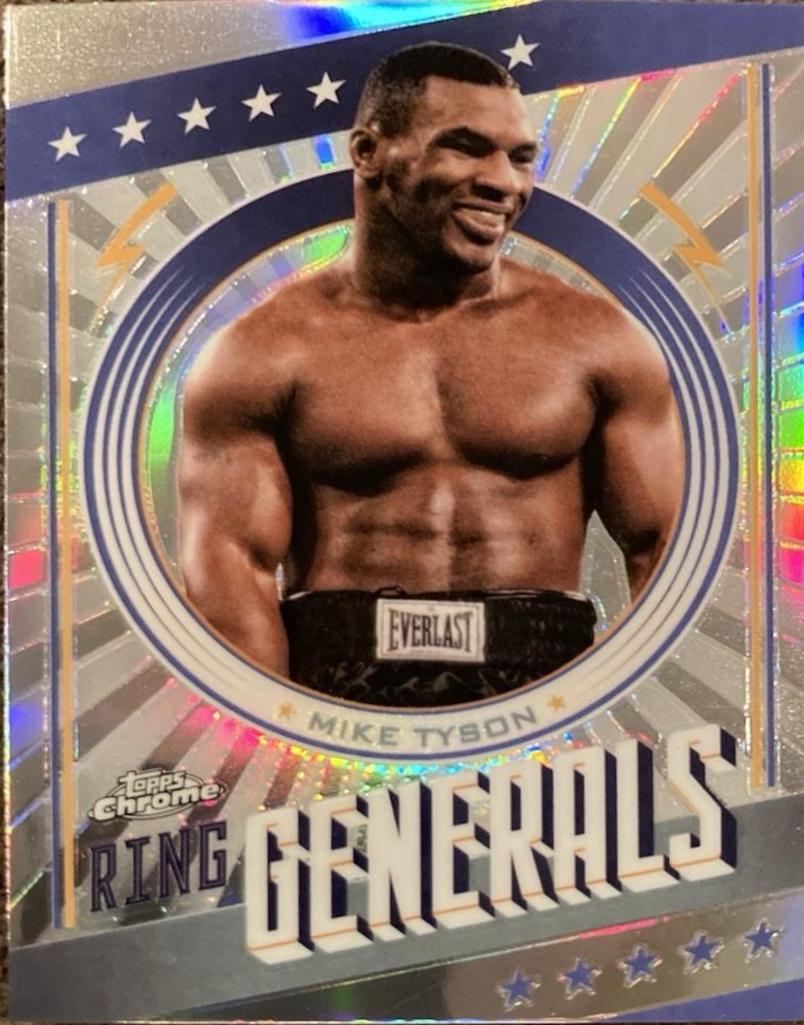 Mike Tyson [Silver Refractor] #RG-4
