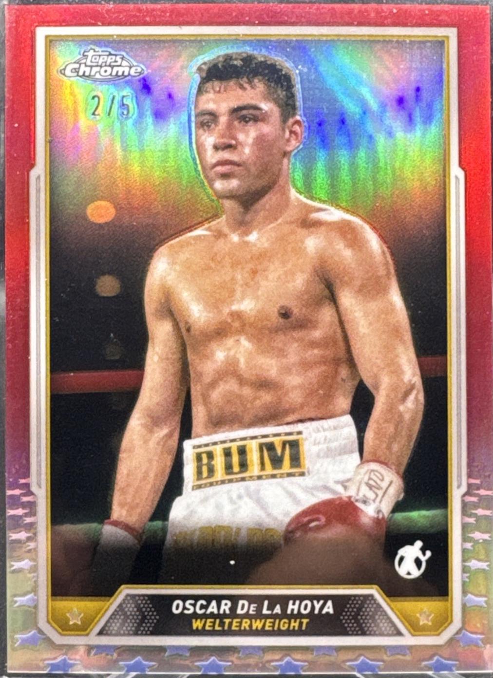Oscar De La Hoya [Red Refractor] #32