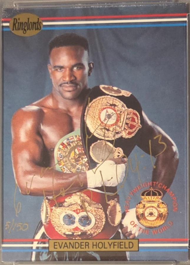 Evander Holyfield [Autograph] #1