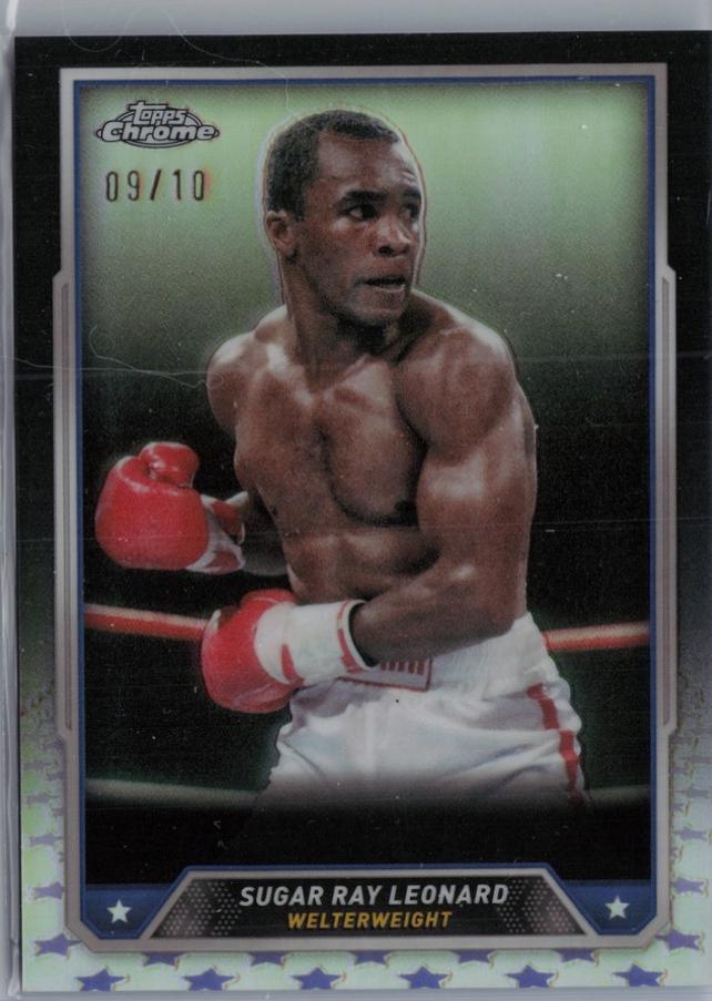 Sugar Ray Leonard [Black Refractor] #29