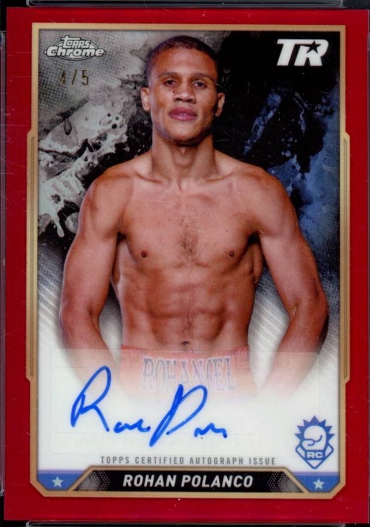 Rohan Polanco [Red Refractor] #CBA-RPO