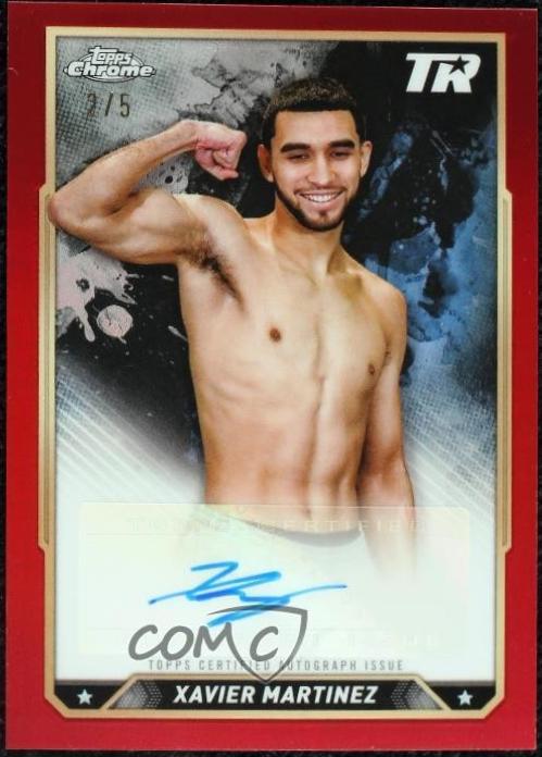 Xavier Martinez [Red Refractor] #CBA-XMZ
