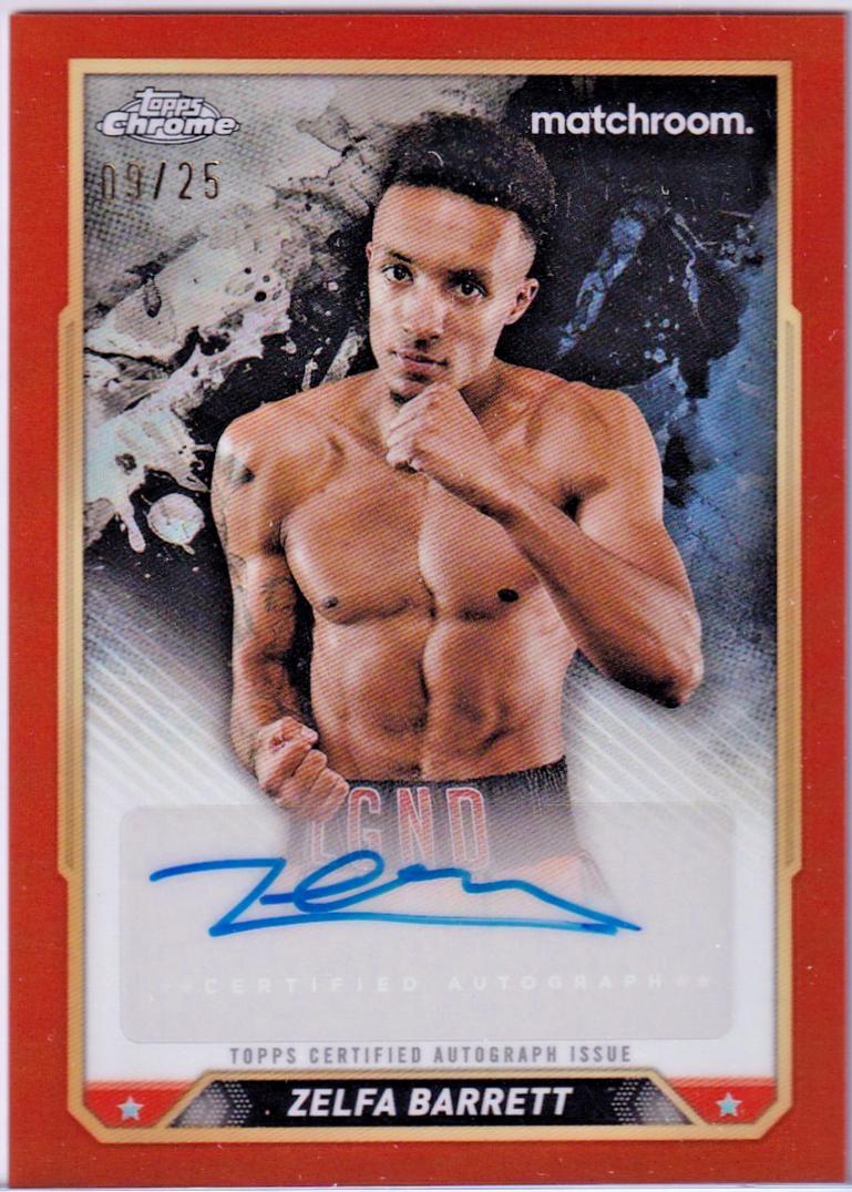 Zelfa Barrett [Orange Refractor] #CBA-ZBT