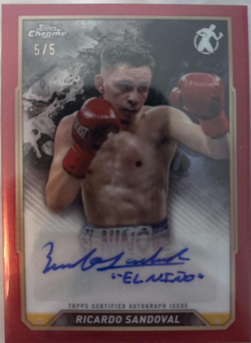 Ricardo Sandoval [Red Refractor] #CBA-RSL