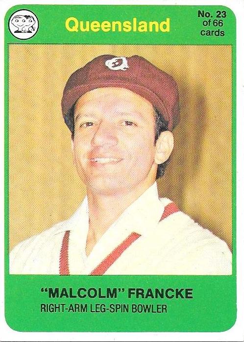 Malcolm Francke #23