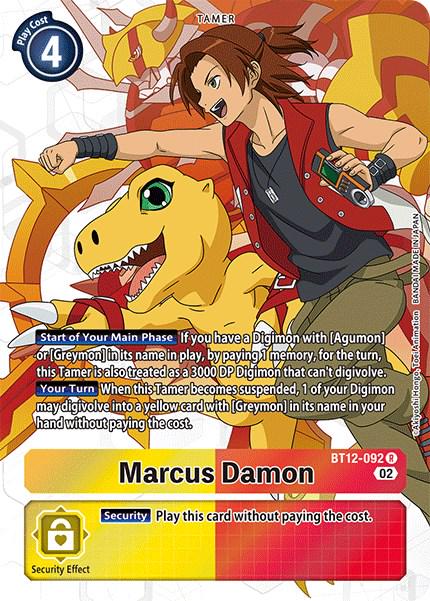 Marcus Damon [Alternate Art Foil] #BT12-092