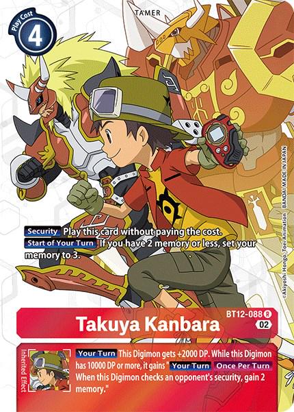 Takuya Kanbara [Alternate Art Foil] #BT12-088