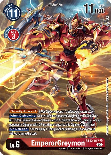 EmperorGreymon [Alternate Art Foil] #BT12-017