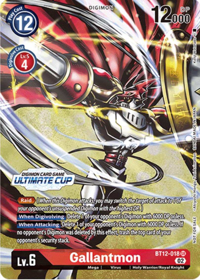 Gallantmon [Ultimate Cup] #BT12-018