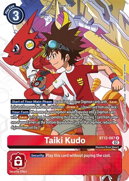Taiki Kudo [Alternate Art Foil] #BT12-087