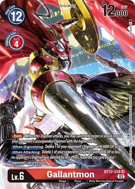 Gallantmon [Alternate Art Foil] #BT12-018