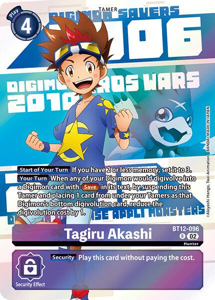 Tagiru Akashi [Series 25th Anniversary Set Foil] #BT12-096