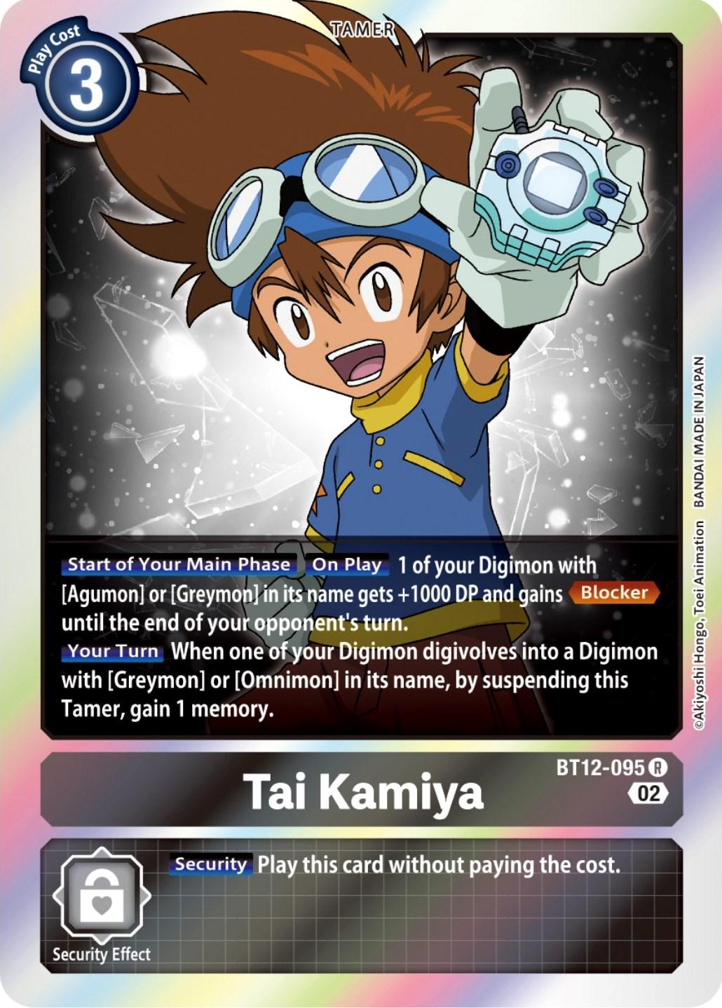 Tai Kamiya [Foil] #BT12-095