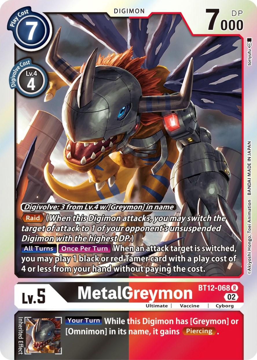 MetalGreymon [Foil] #BT12-068