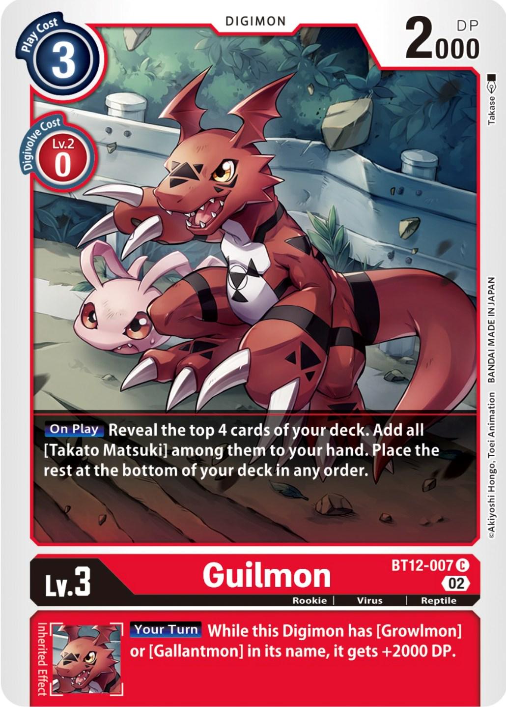 Guilmon #BT12-007