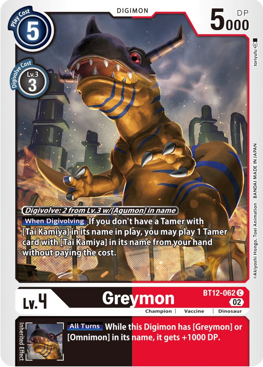 Greymon #BT12-062
