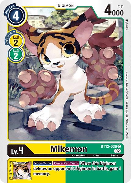 Mikemon #BT12-036