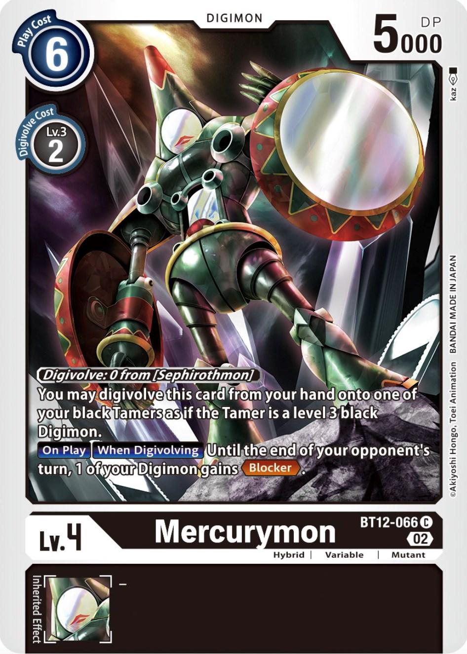 Mercurymon #BT12-066