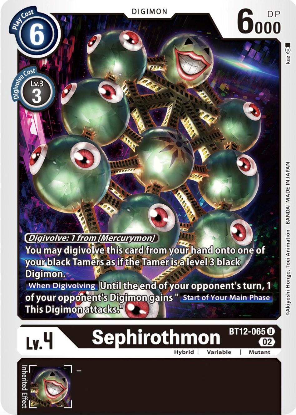 Sephirothmon #BT12-065