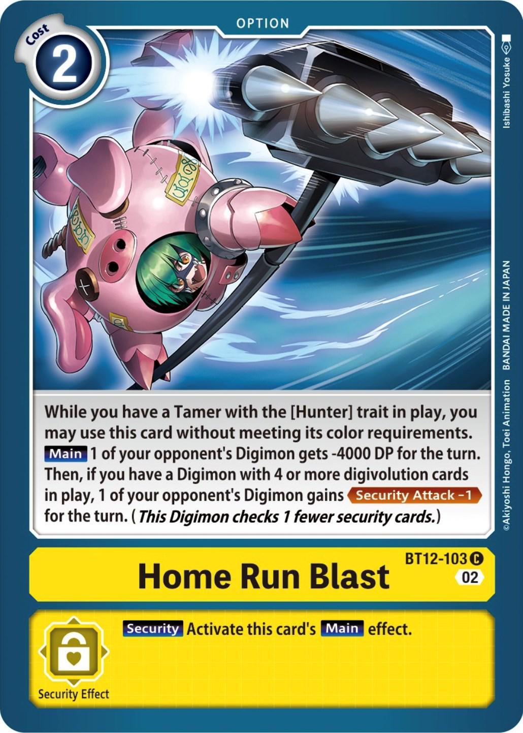 Home Run Blast #BT12-103
