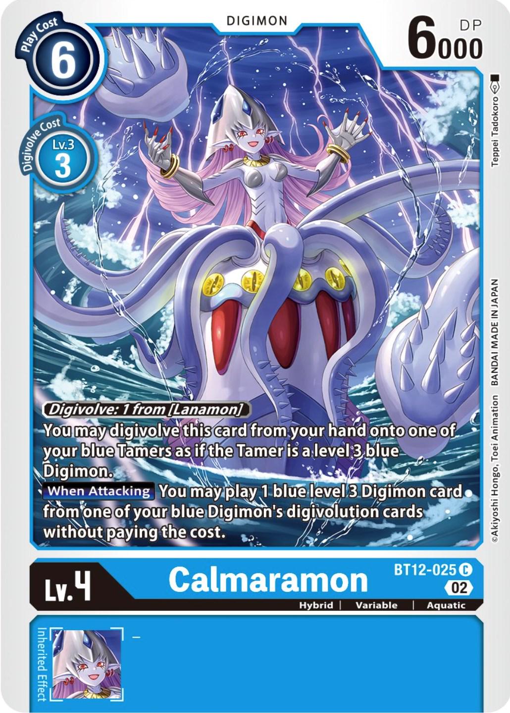 Calmaramon #BT12-025