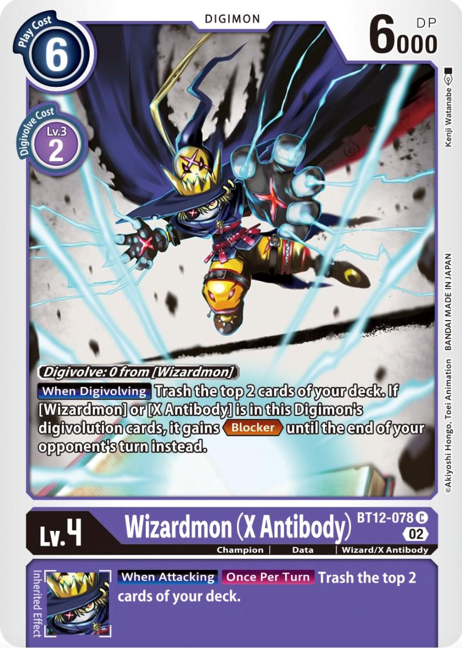 Wizardmon [X Antibody] #BT12-078