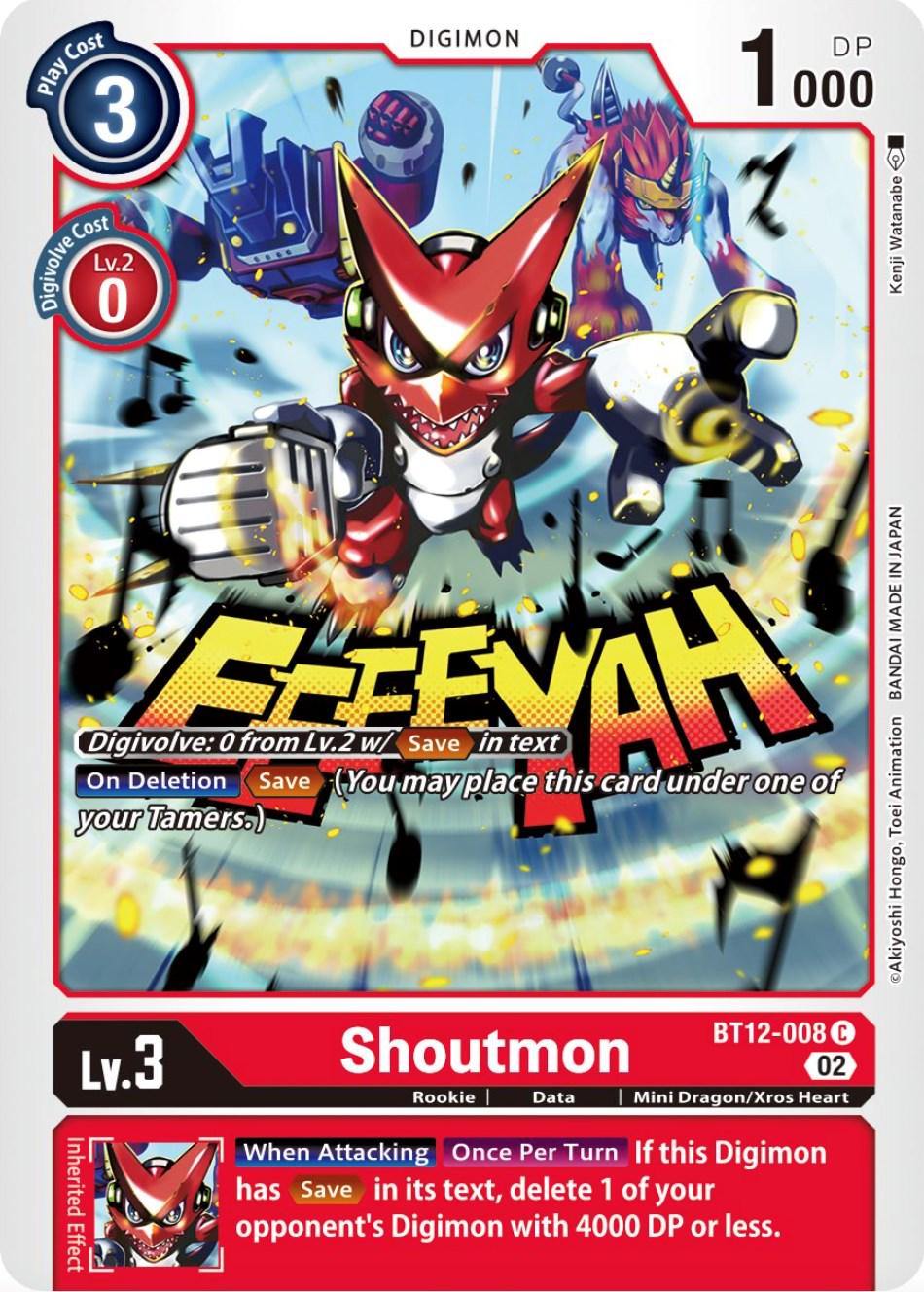Shoutmon #BT12-008