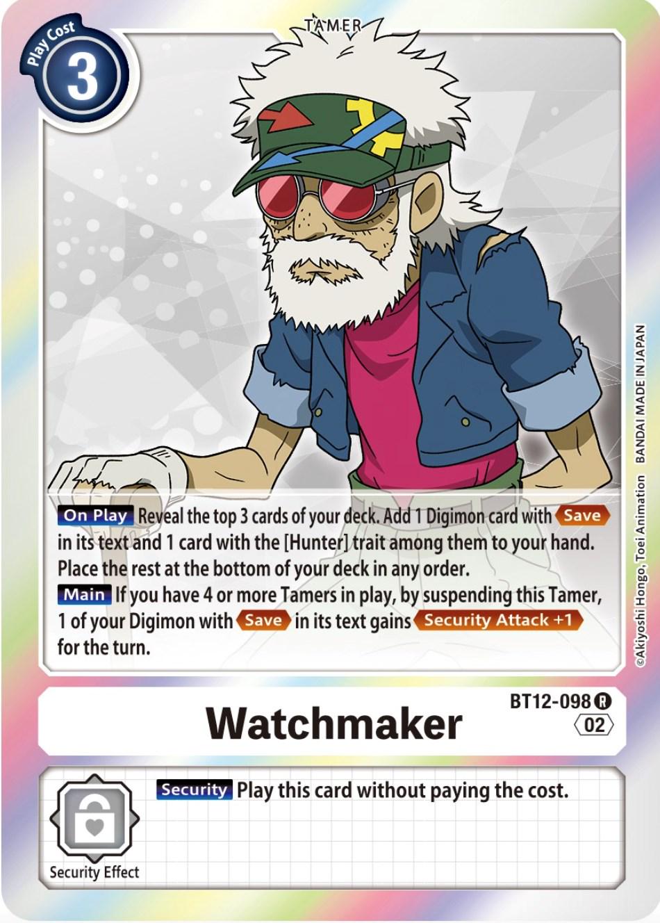 Watchmaker [Foil] #BT12-098