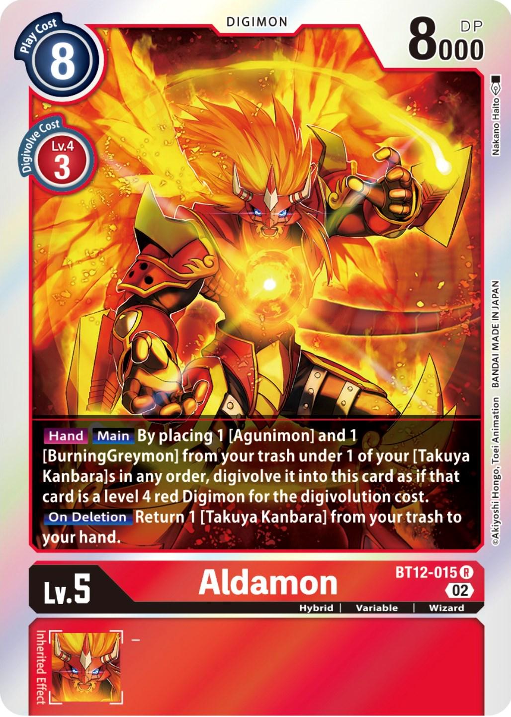 Aldamon [Foil] #BT12-015