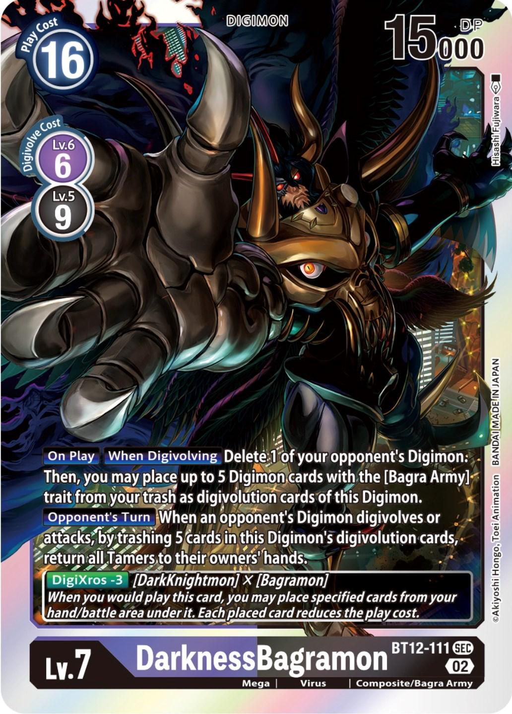 DarknessBagramon [Foil] #BT12-111