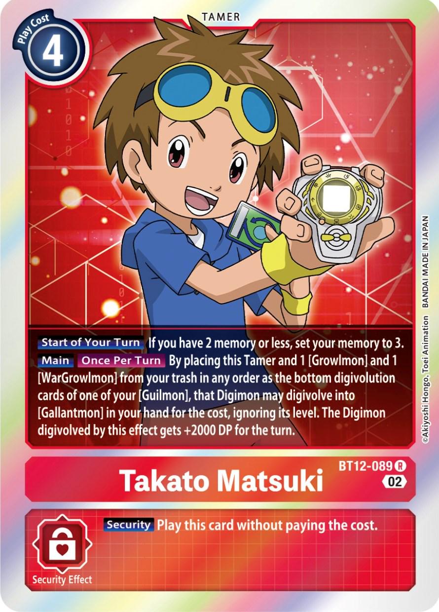 Takato Matsuki [Foil] #BT12-089