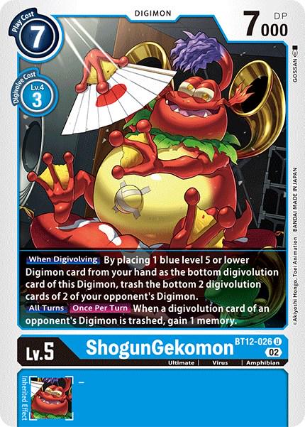 ShogunGekomon #BT12-026