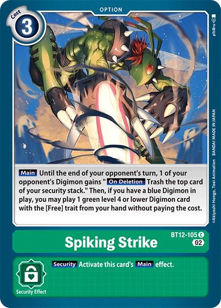 Spiking Strike #BT12-105