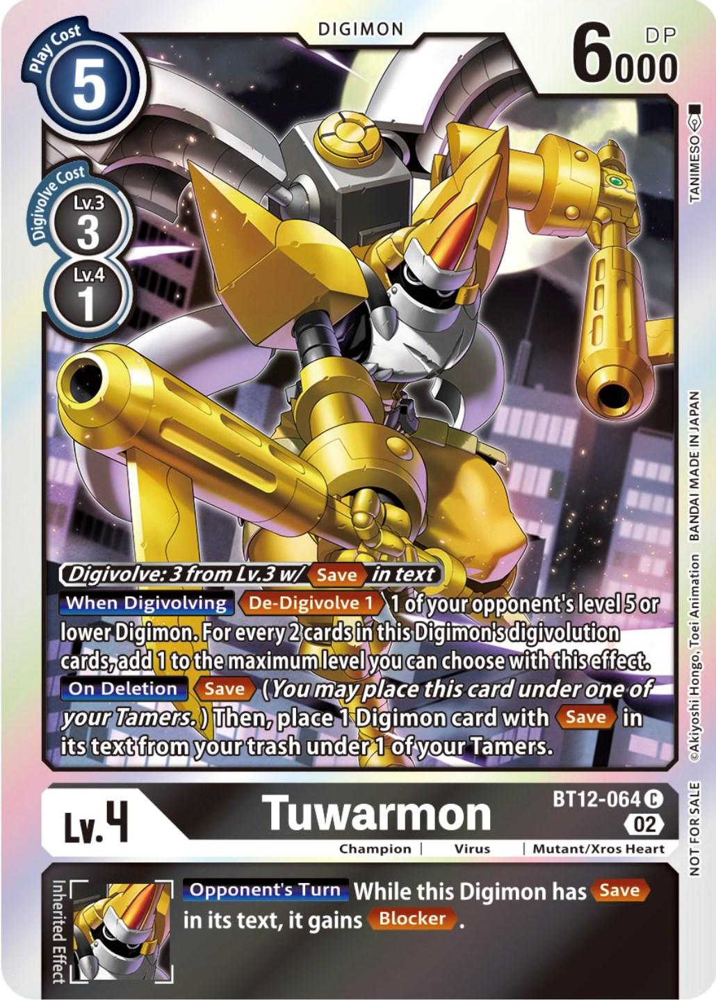 Tuwarmon [Box Topper Foil] #BT12-064
