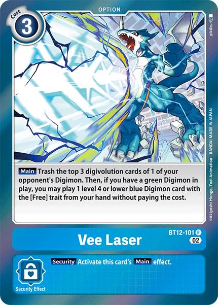 Vee Laser [Foil] #BT12-101