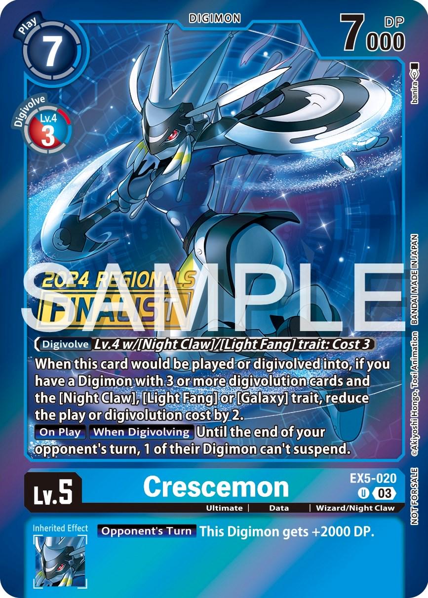 Crescemon [Regionals Finalist Foil] #EX5-020